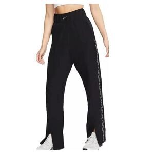 NEW NIKE Pro Women's Woven Loose Fit Pants In Black Size Small